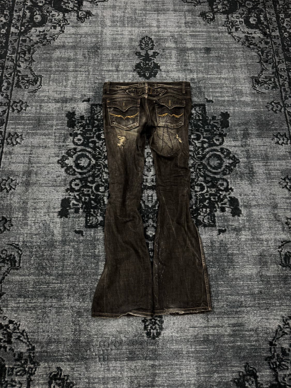 Fuga 00s archive lame coating whisker fl 상품이미지7