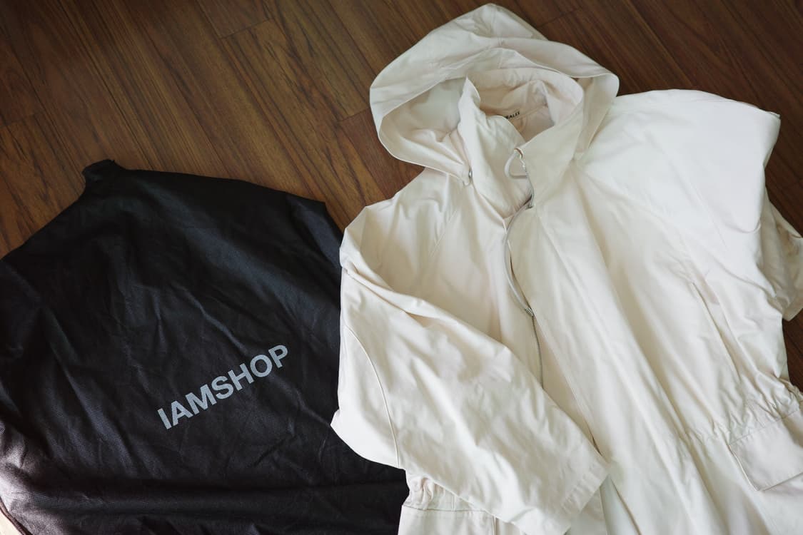 오라리 아이보리 트렌치 코트 상품이미지3