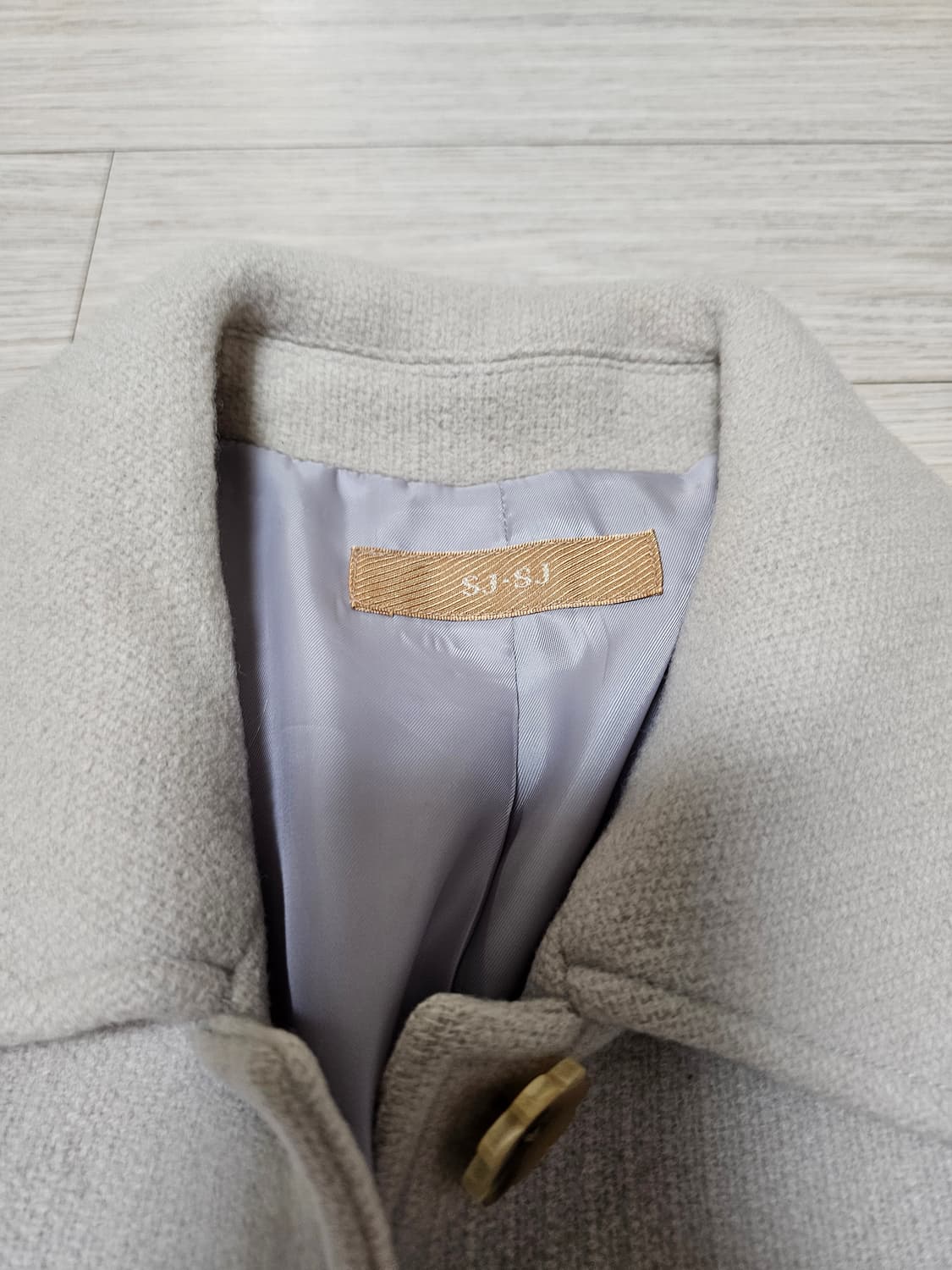 한섬 sjsj 모 100%코트 상품이미지2