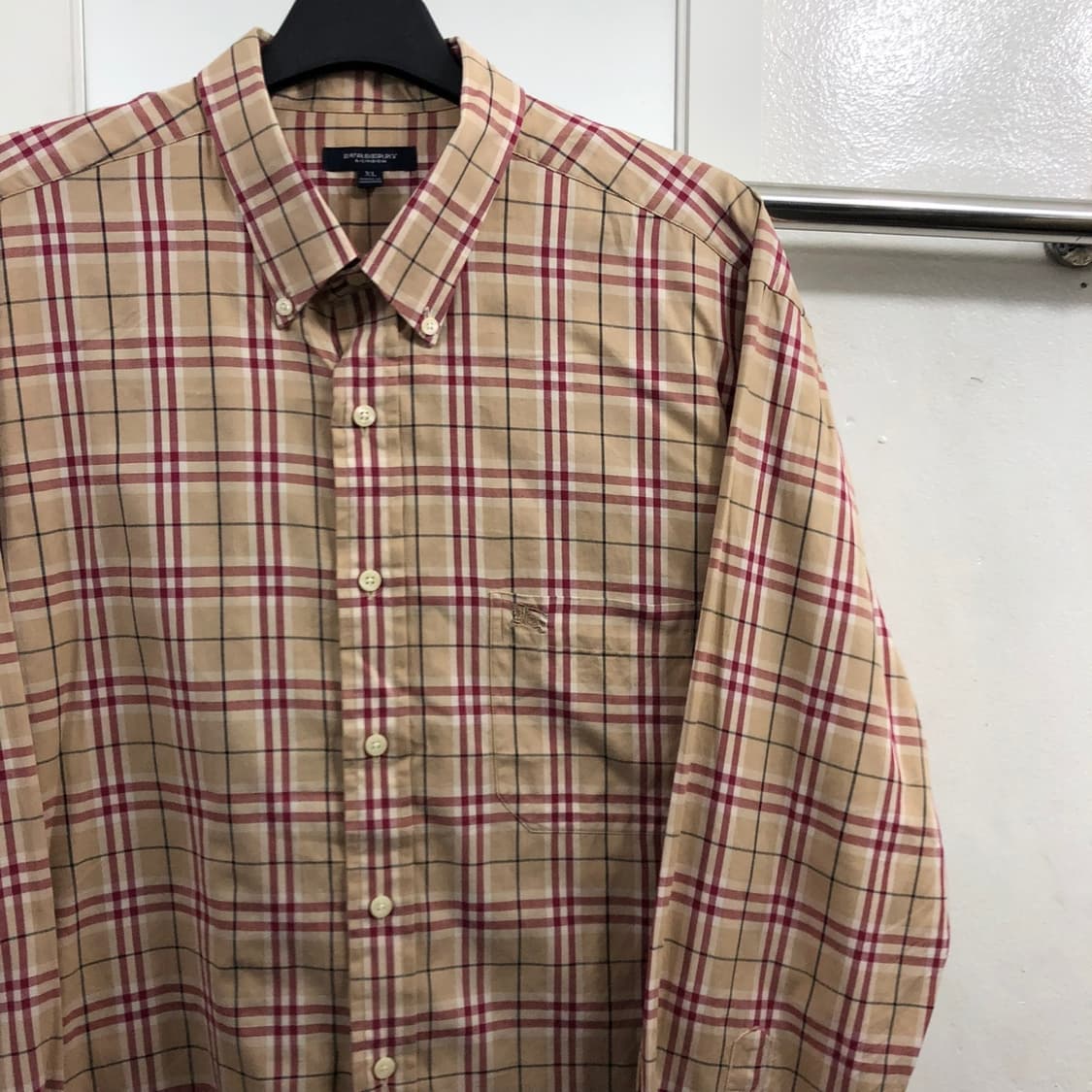 XL 버버리 노바체크 셔츠 상품이미지4
