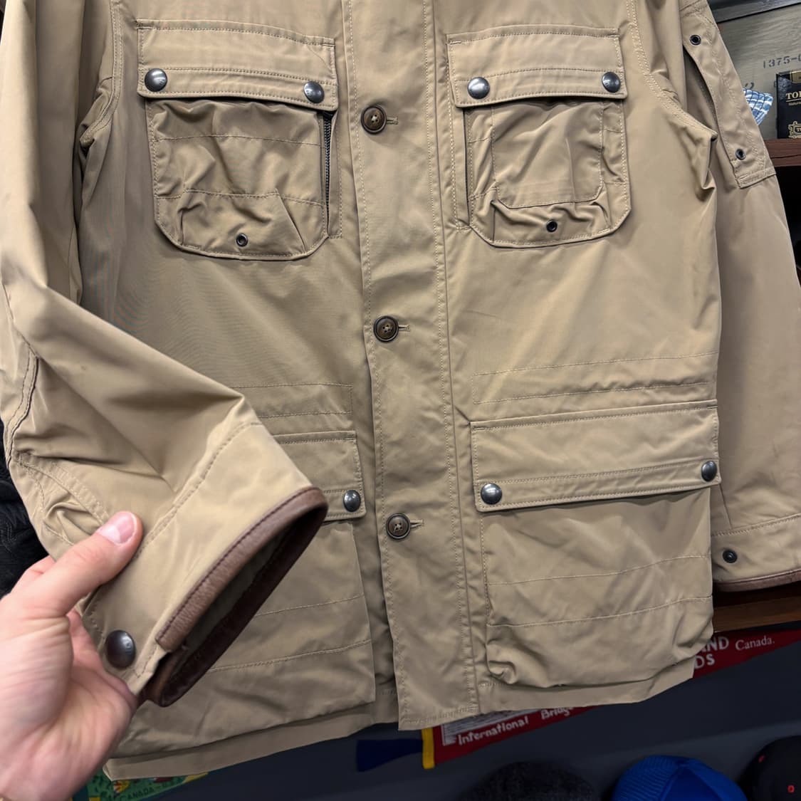 90s 폴로랄프로렌 나일론 사파리 헌팅 필드자켓 N170 상품이미지4