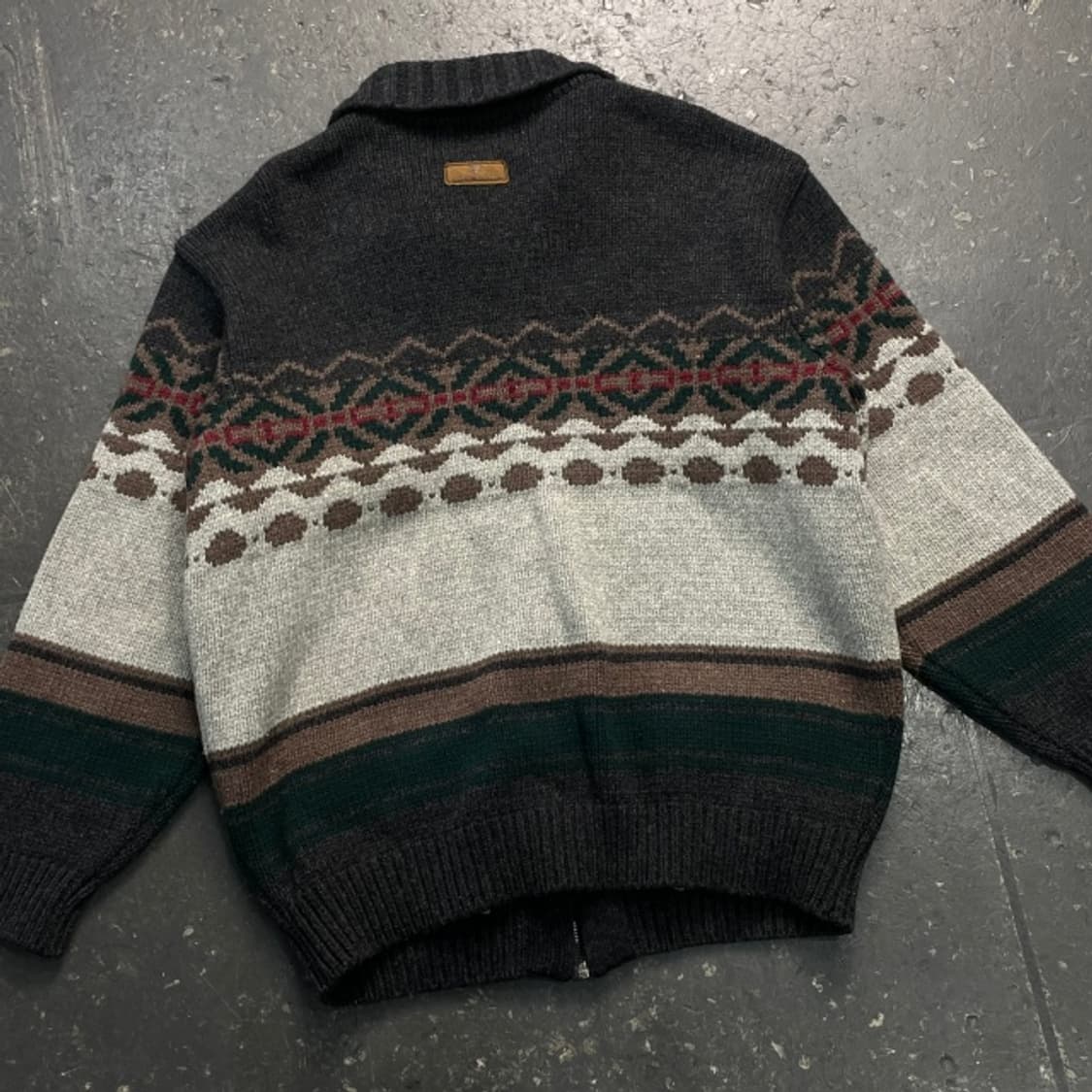 100 라일앤스콧 노르딕 코위찬 집업  상품이미지5