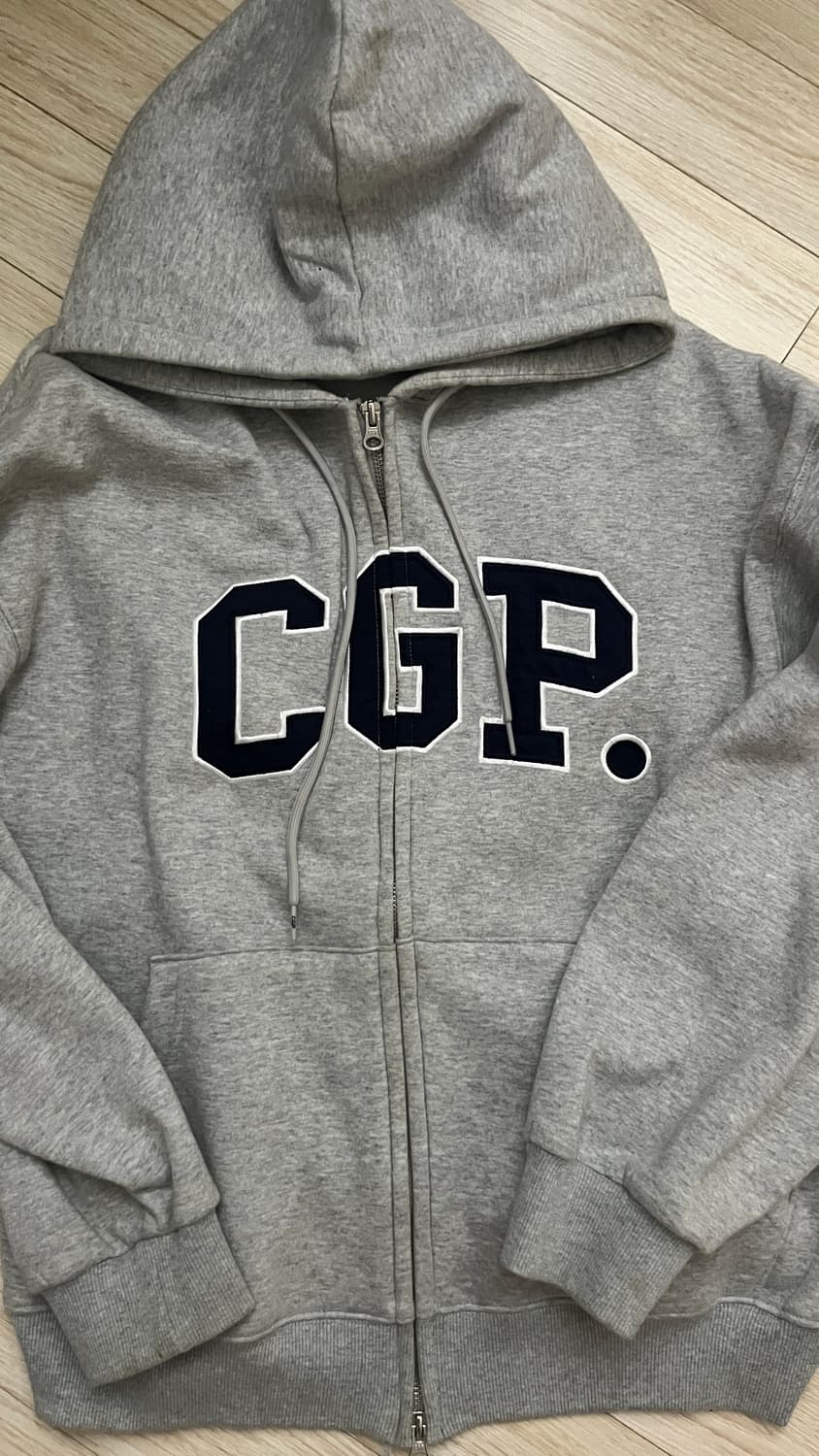 코드그라피(Codegraphy)  CGP 아치 로고 후드 집업 상품이미지1