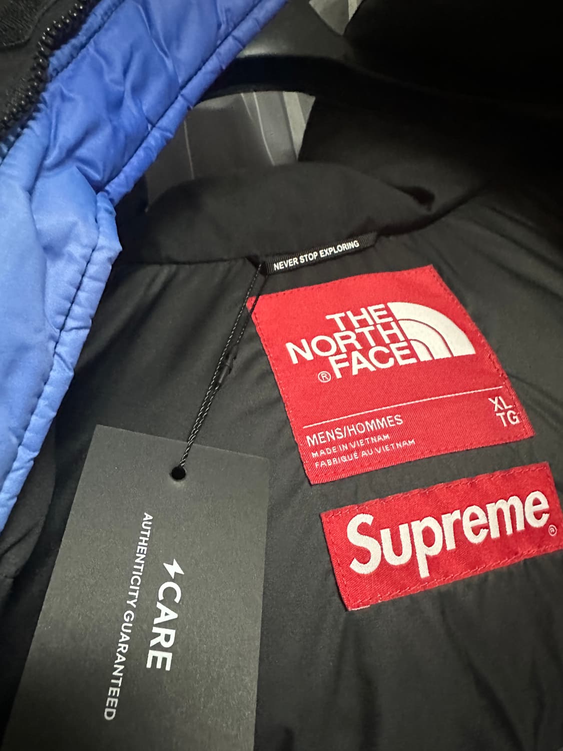 슈프림x노스페이스 설산 XL 상품이미지5