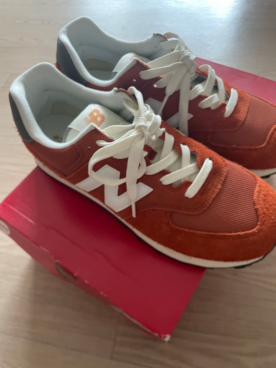 뉴발란스 574 헤리티지 오렌지 275 상품이미지2