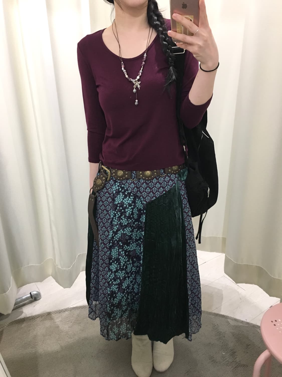 ikka Bohemian Patch Skirt 상품이미지5