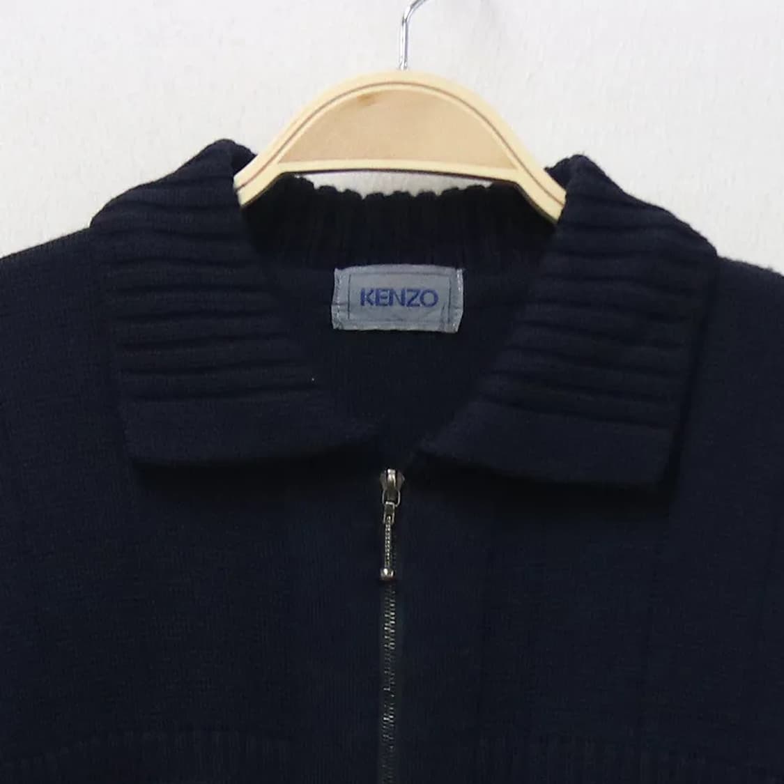 90'S KENZO 울 니트 집업 62012 상품이미지3