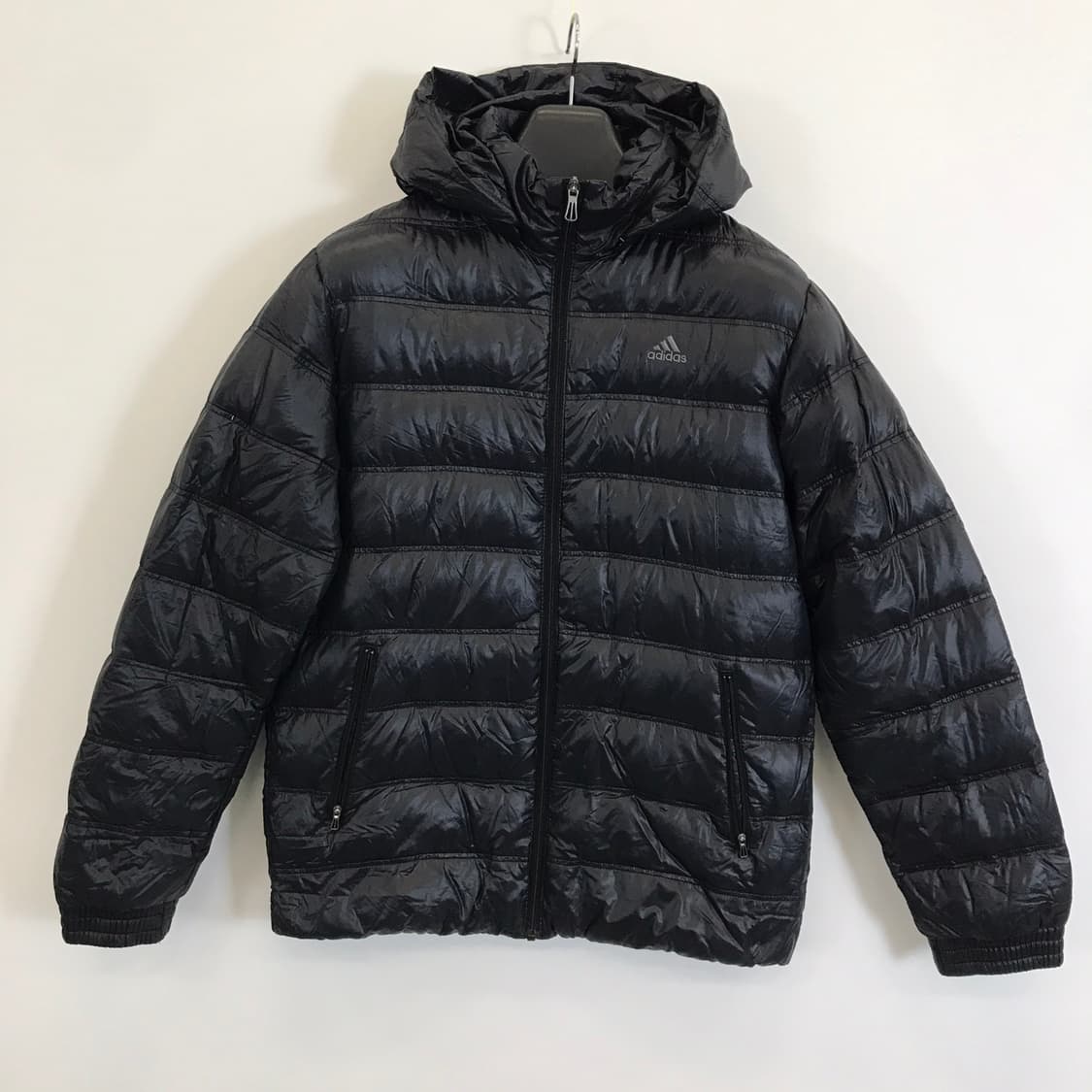 아디다스 경량 구스다운 후드패딩 [95사이즈] 상품이미지1