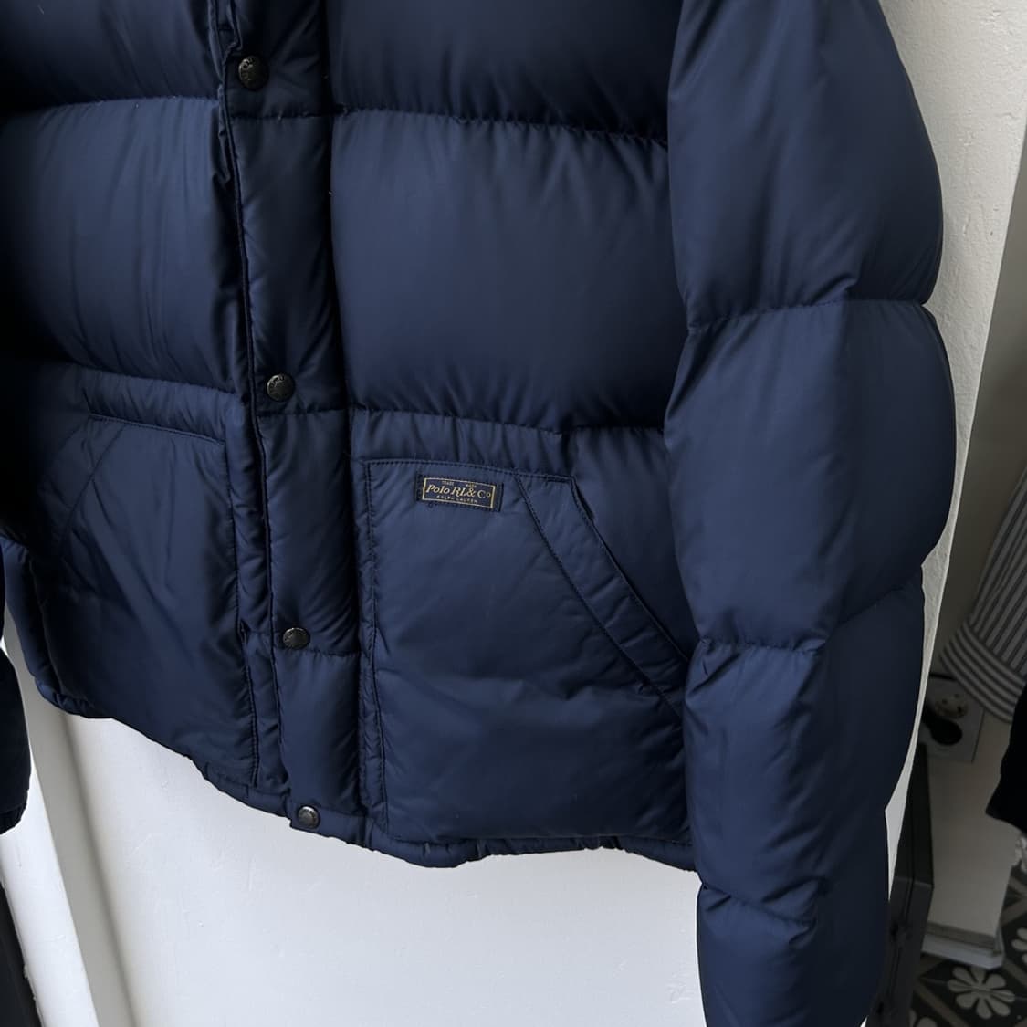 15710 - 폴로 랄프로렌 네이비 다운 패딩 상품이미지3