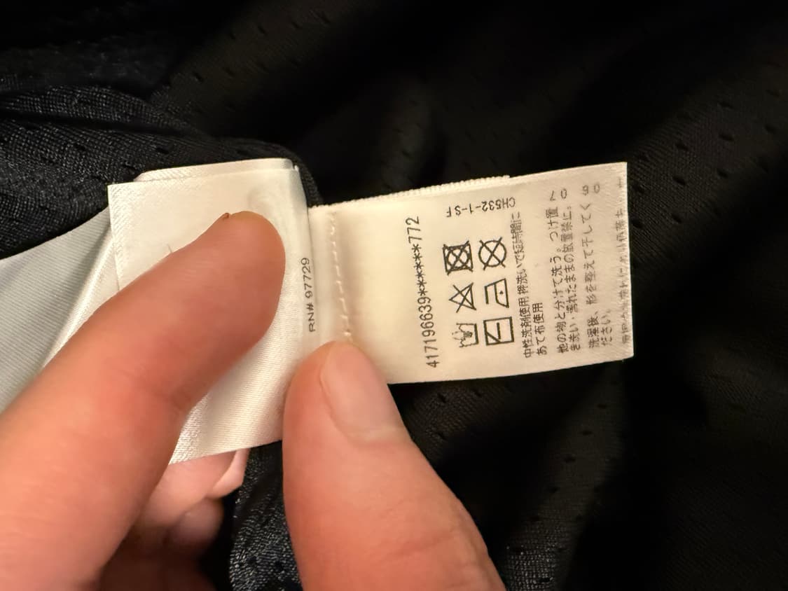 [M]크롬하츠 메쉬 바시티 팬츠 블랙 상품이미지5