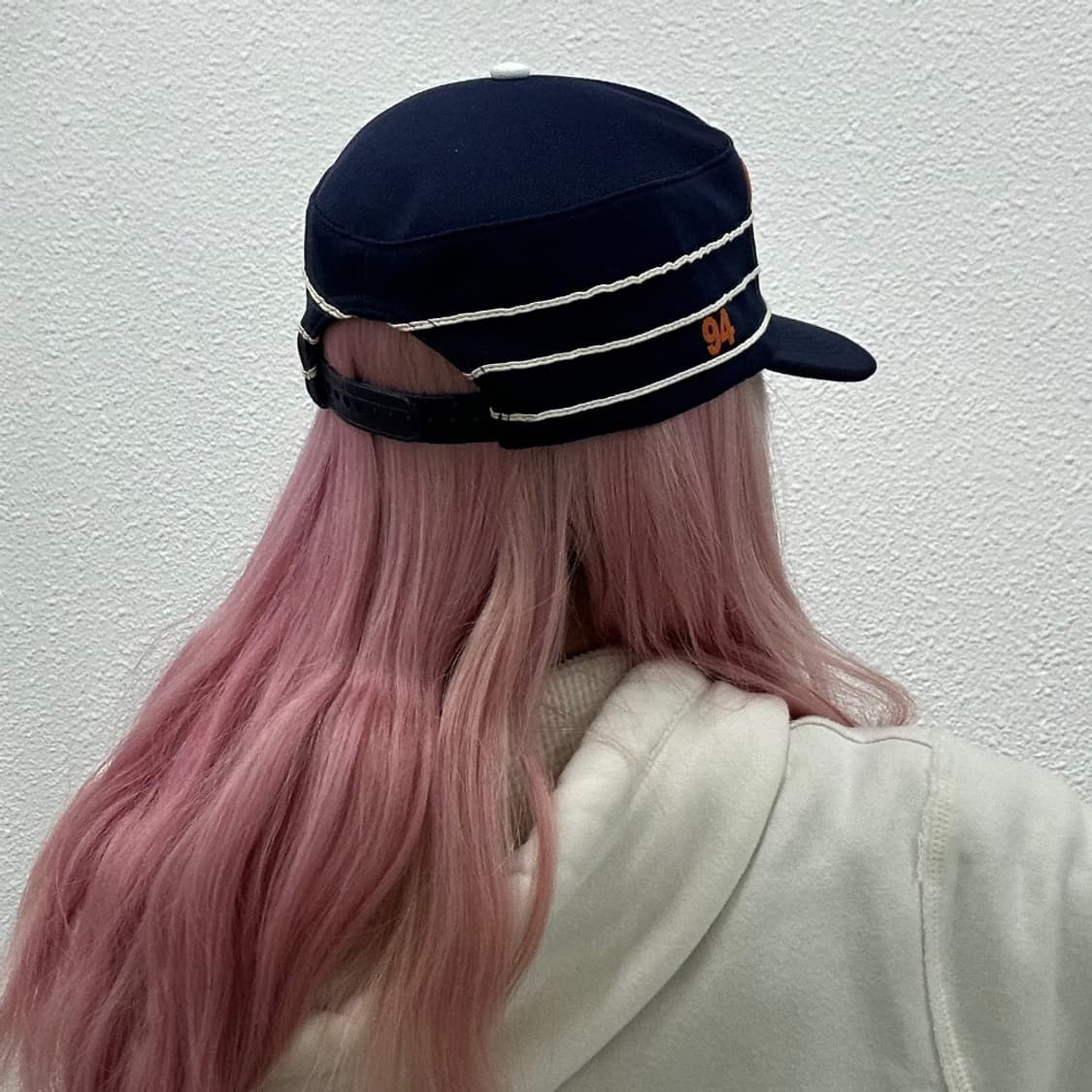 슈프림 프로 볼 필박스 햇 네이비 상품이미지3