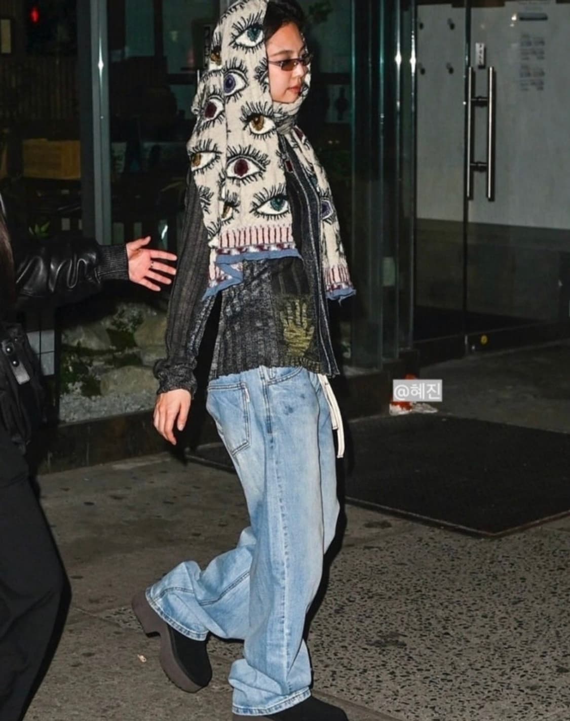 캐피탈 펠티드 울 스피크이지 해피 스카프 컬러풀 키나리 상품이미지3