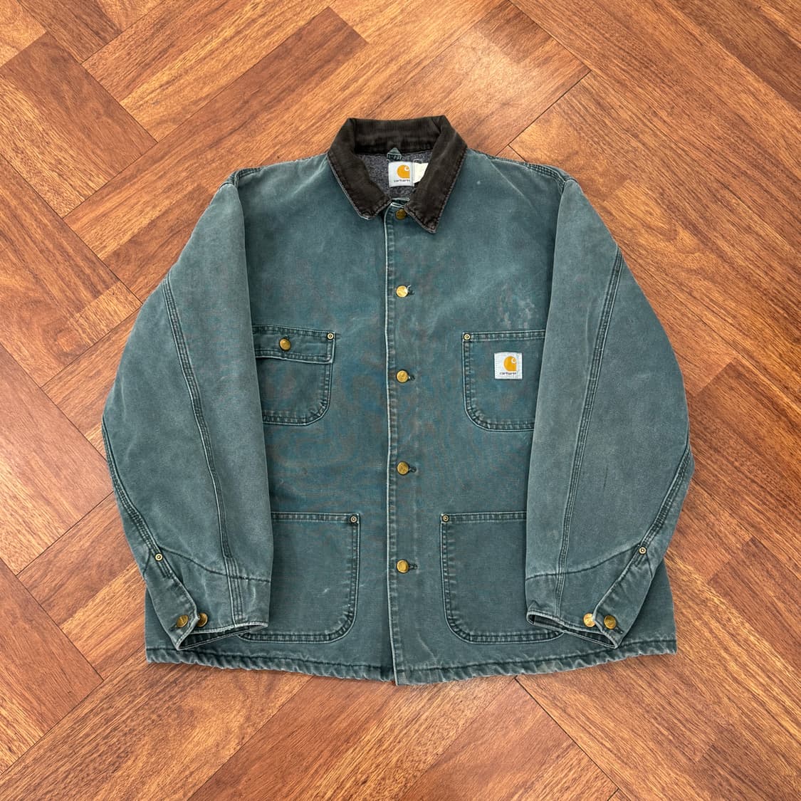 XL(110) 칼하트 빈티지 초어 자켓 상품이미지1