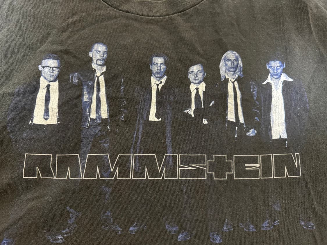 90s 람슈타인 밴드티 상품이미지1