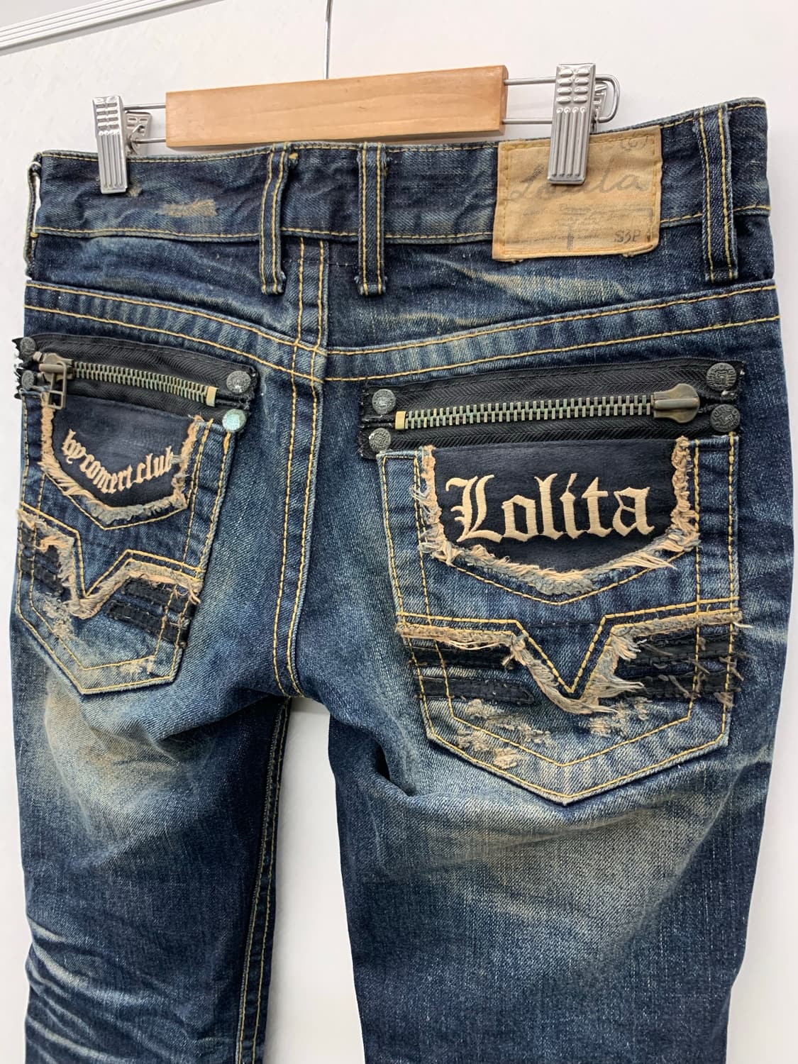 Lolita jean 로리타 로우라이즈 부츠컷 데님 상품이미지8