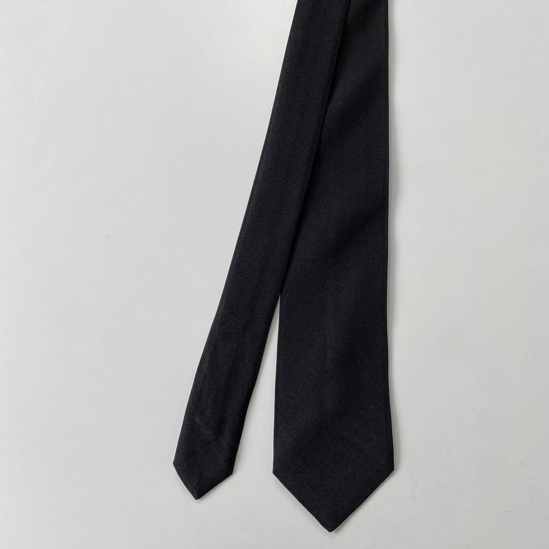 NISHIJIN 니시진 정품 블랙 넥타이 8.1cm 상품이미지1