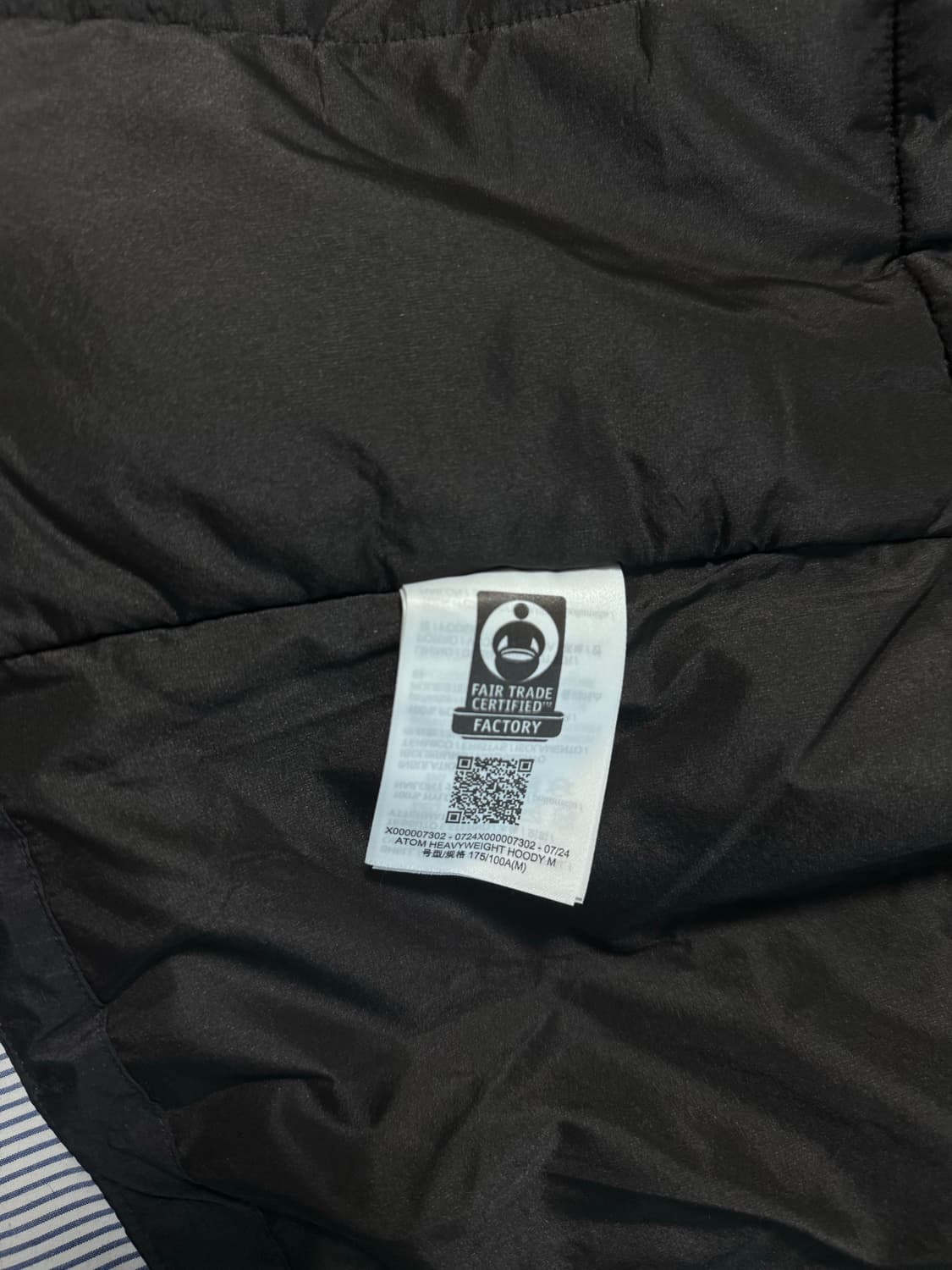 아크테릭스 아톰 헤비웨이트 후디 블랙 M 상품이미지10