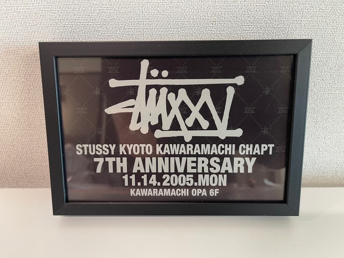 스투시 교토 가와라마치 챕터 한정판 아트 포토 2005 STUSSY 상품이미지1