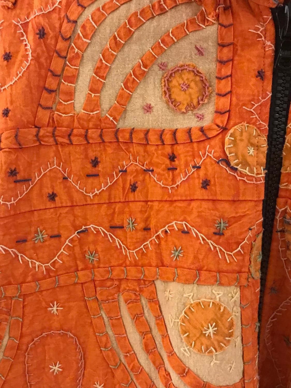 카틱 리서치 빈티지 사시코 패치워크 자켓 상품이미지3