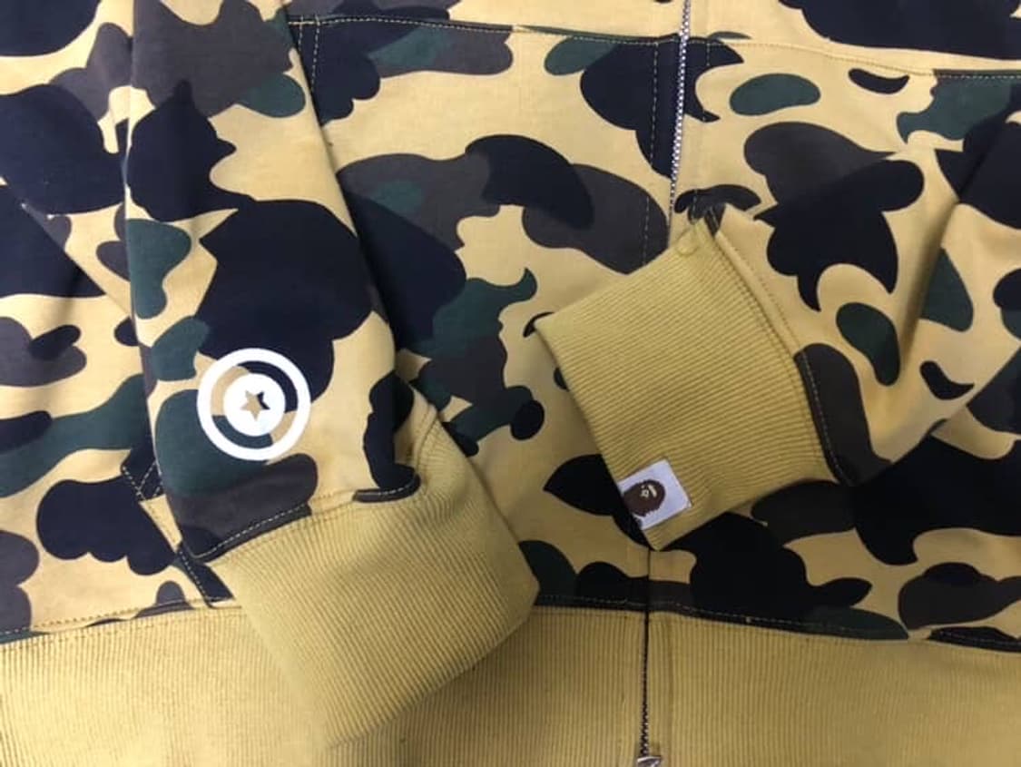 베이프 황계 후드집업 상품이미지3