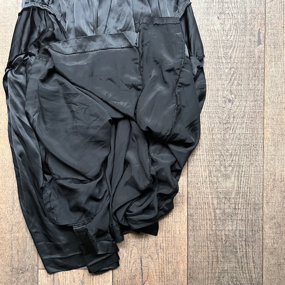 Distressed Panel Layer Skirt 상품이미지7