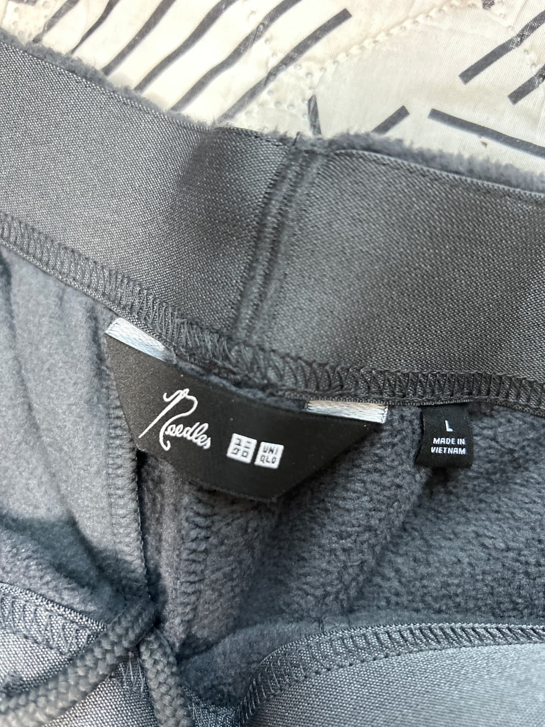 (L) 유니클로 니들스 후리스팬츠 다크그레이 상품이미지2