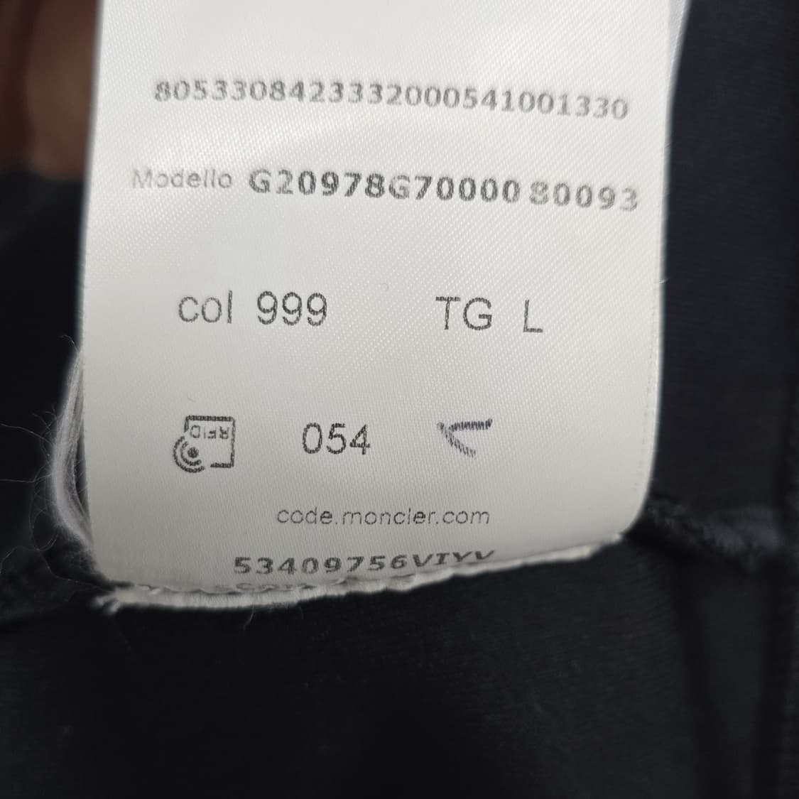 몽클레어 그레노블 플리스 집업 자켓 L사이즈 100 판매 상품이미지4