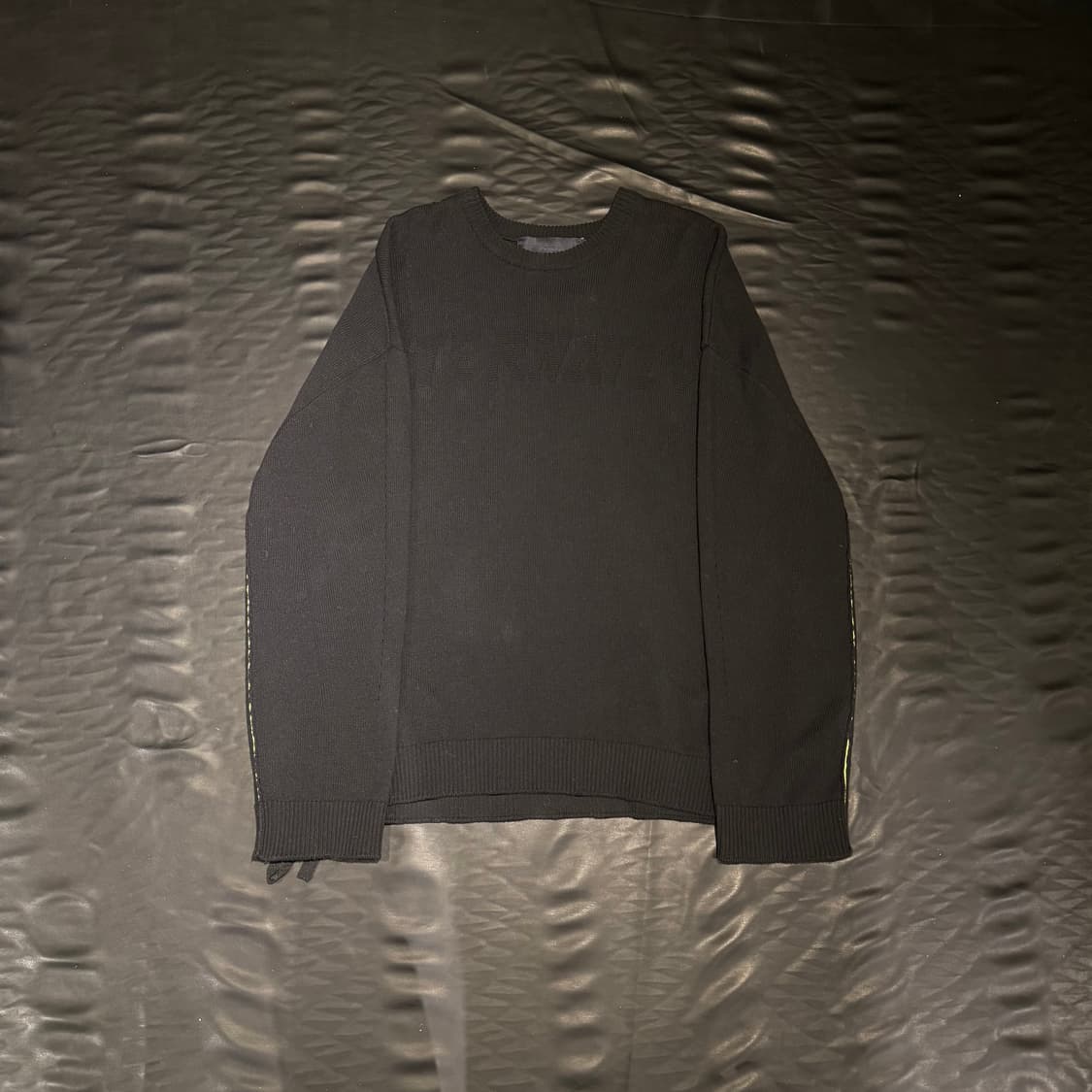 준지 스트랩 니트 블랙 상품이미지2