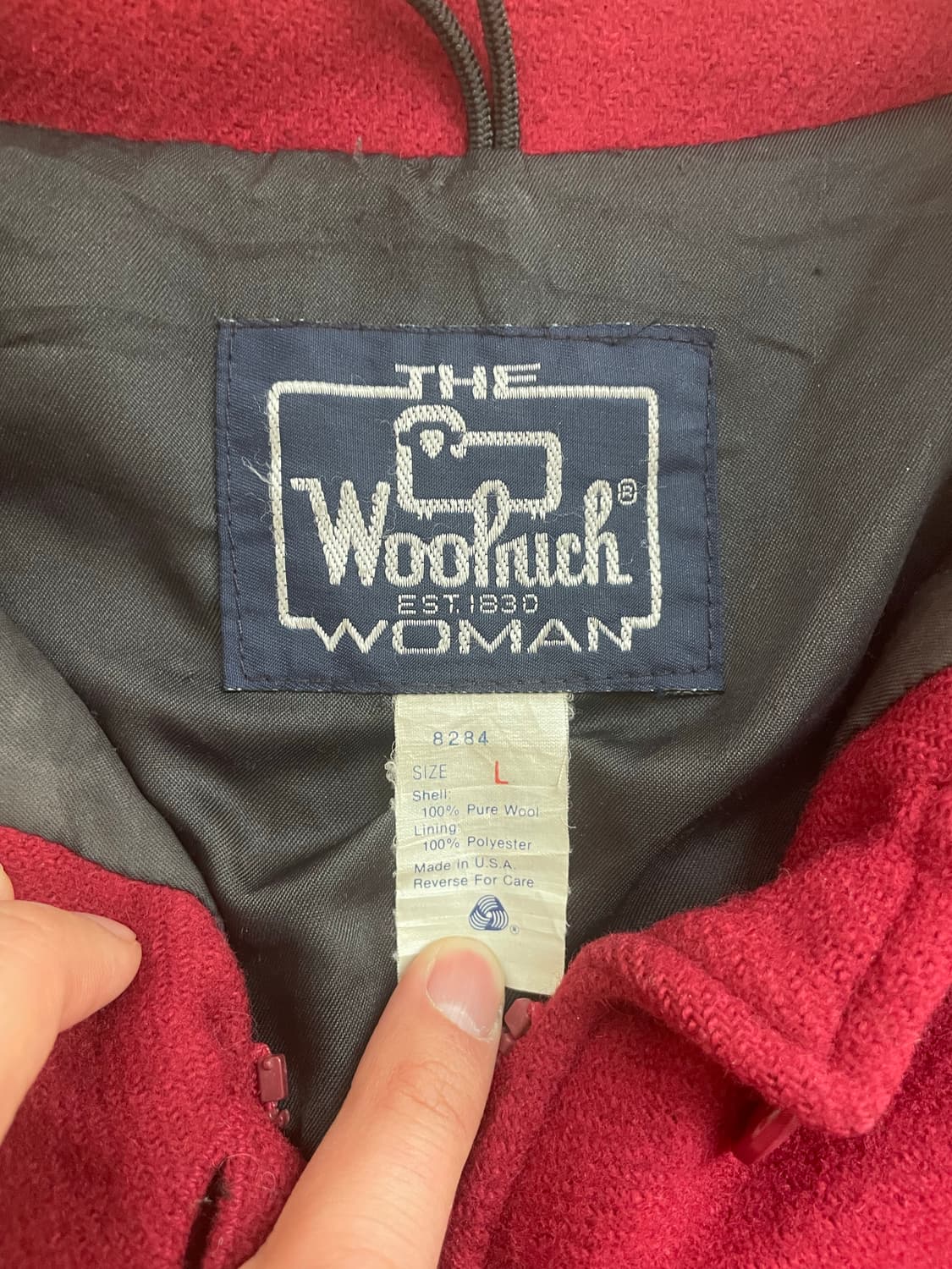 울리치 퓨어 울 자켓 L 상품이미지3