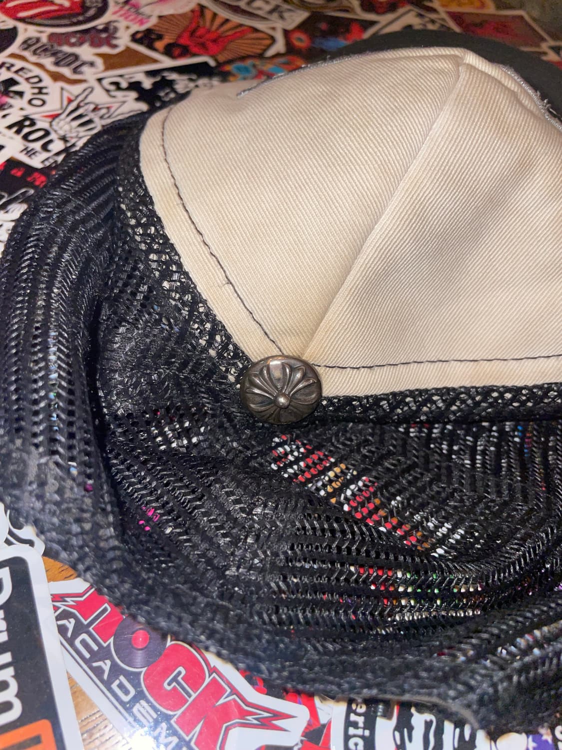 크롬하츠 CH 검흰 캡 상품이미지4