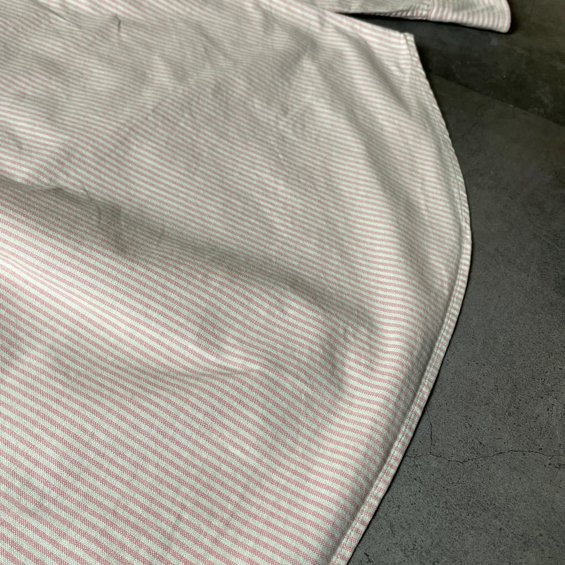 RALPH LAUREN 랄프로렌 빈티지 핑크 스트라이프 코튼셔츠 상품이미지9