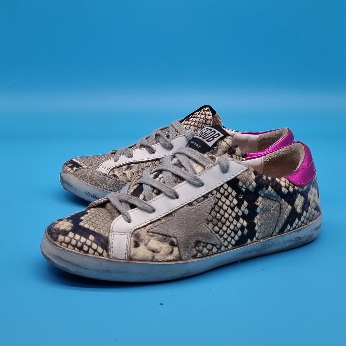 O 골든구스 슈퍼스타 스네이크 아동운동화 220 상품이미지1