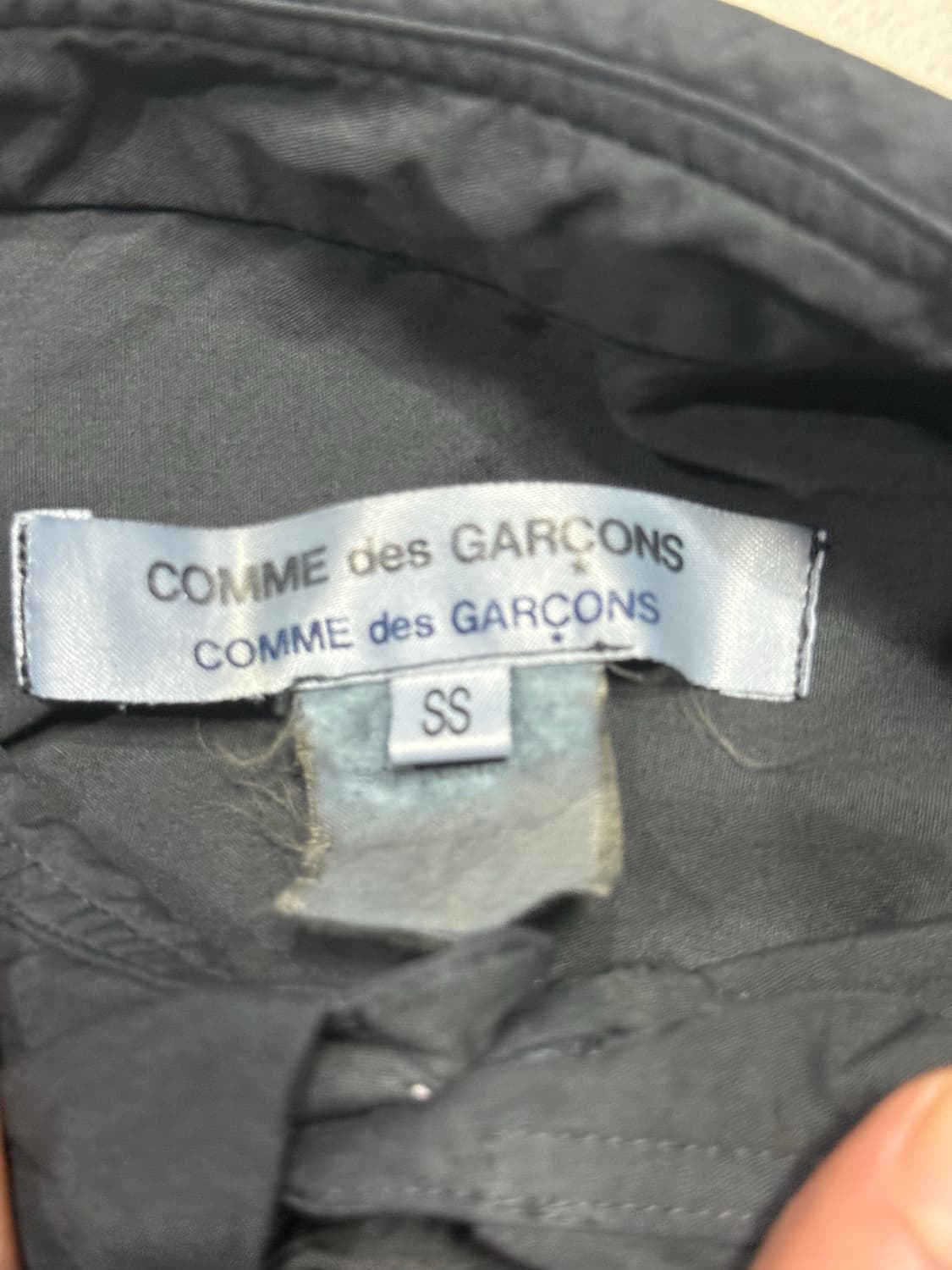 꼼데가르송 아카이브 프릴 디테일 셔츠 상품이미지3