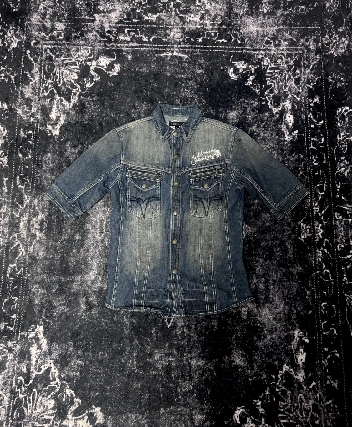 In the Attic Indigo Fade Denim Shirt 상품이미지1