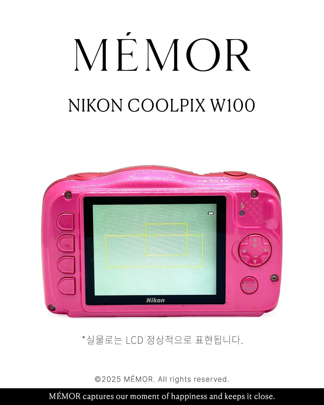 찰스엔터님사용/방수기능💦NIKON COOLPIX W100 니콘 디카 상품이미지5