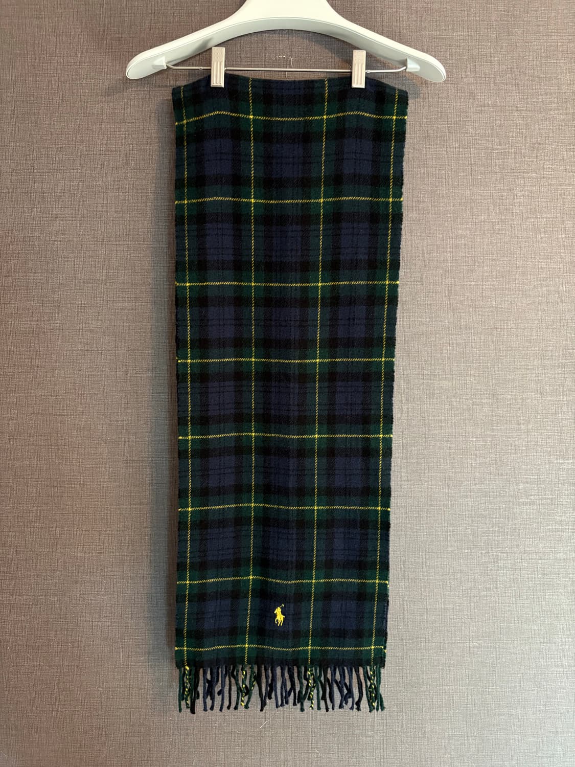 폴로 랄프로렌 체크 머플러 상품이미지7