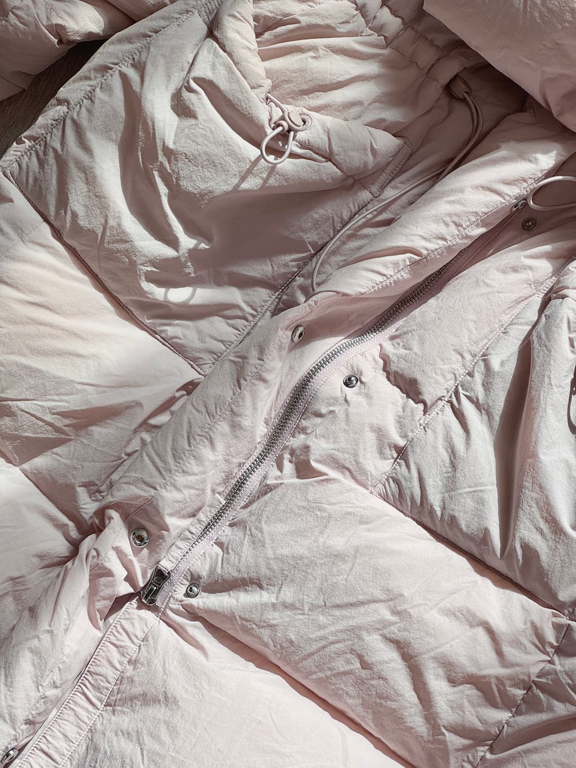 스케쳐스 에어리다운 오리털 롱패딩 (핑크) 상품이미지4