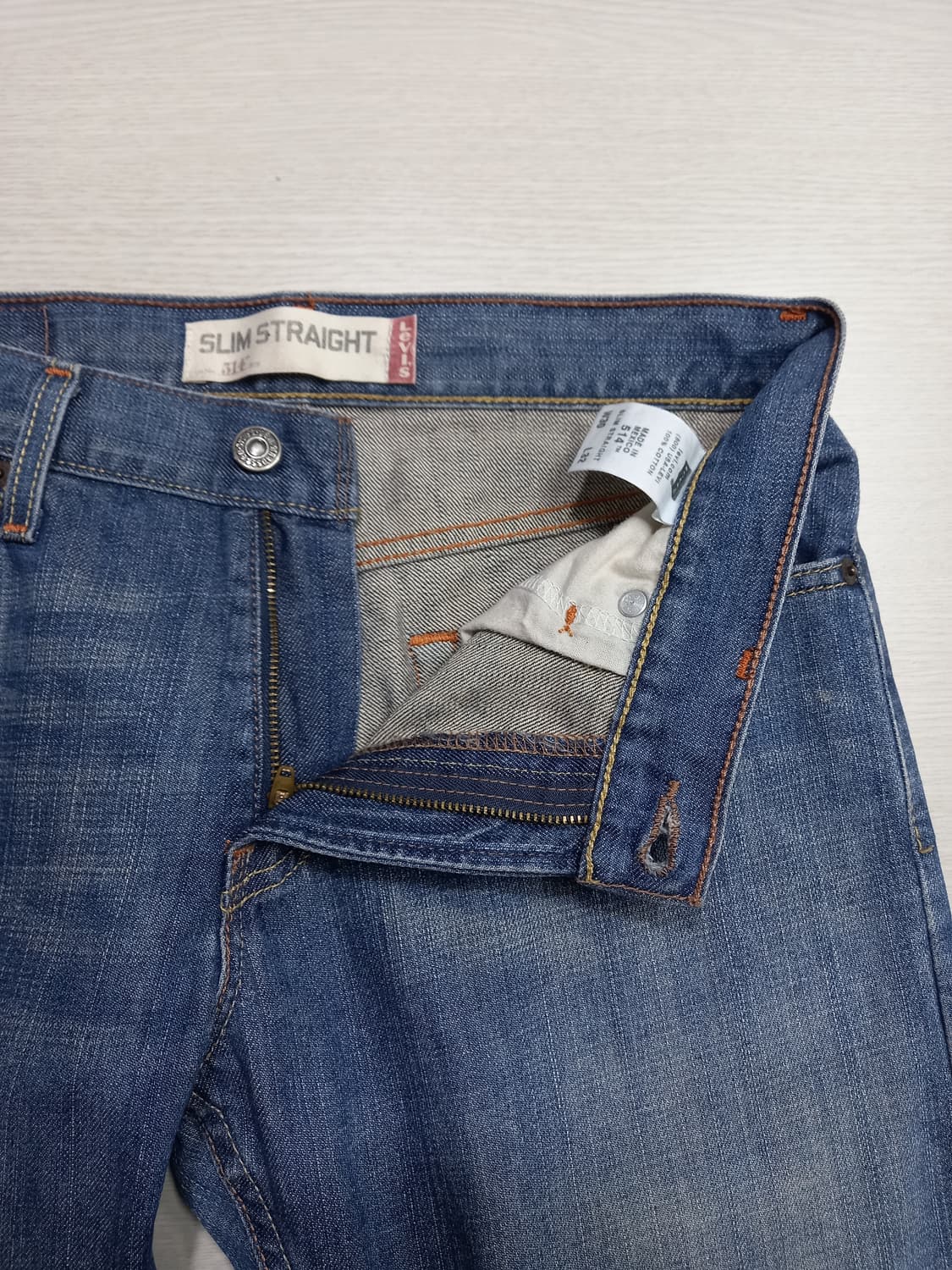 29-30 리바이스514 Mexico 워싱 일자진 30-153 상품이미지8