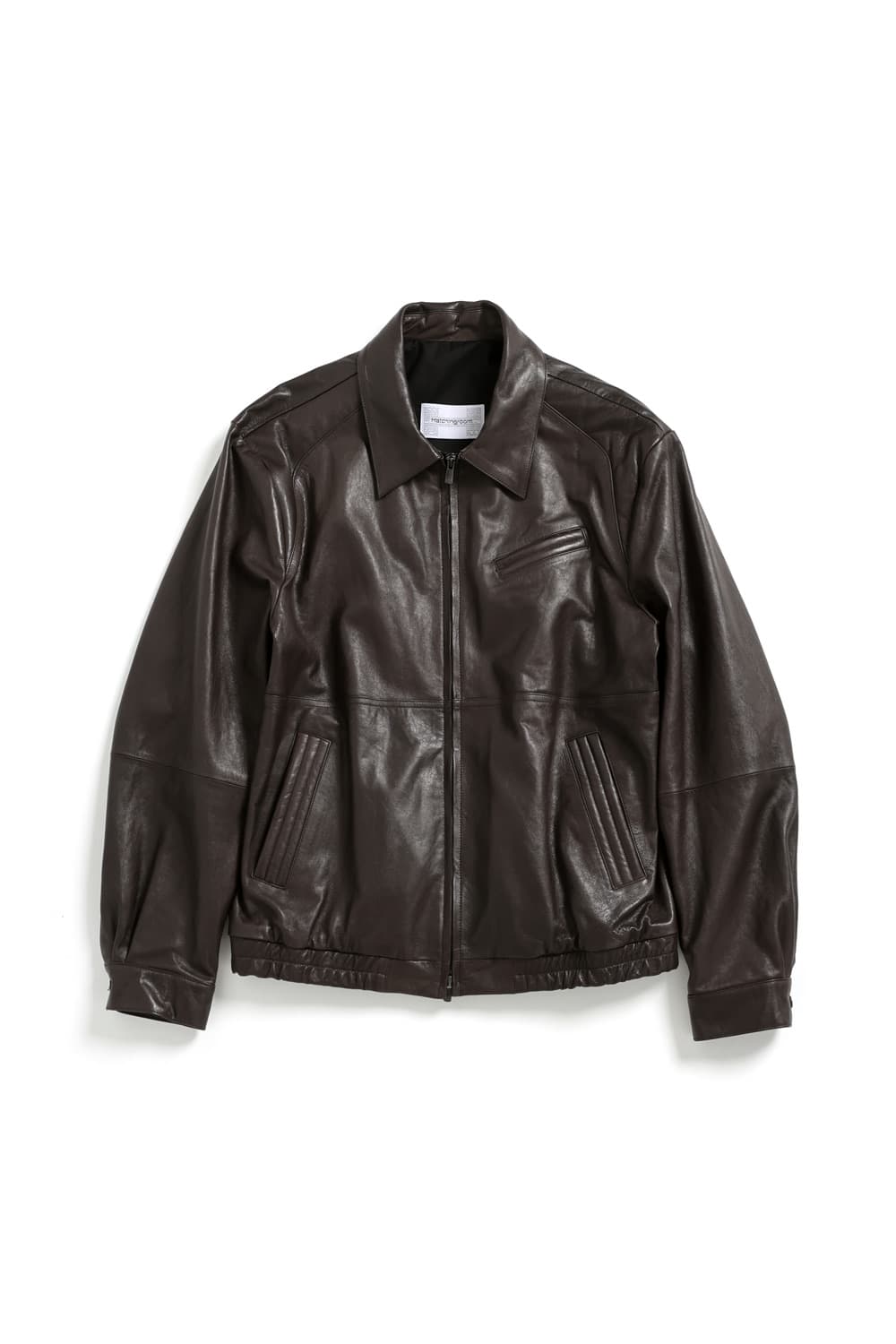 해칭룸 Stitched Volume Leather Jacket  상품이미지1