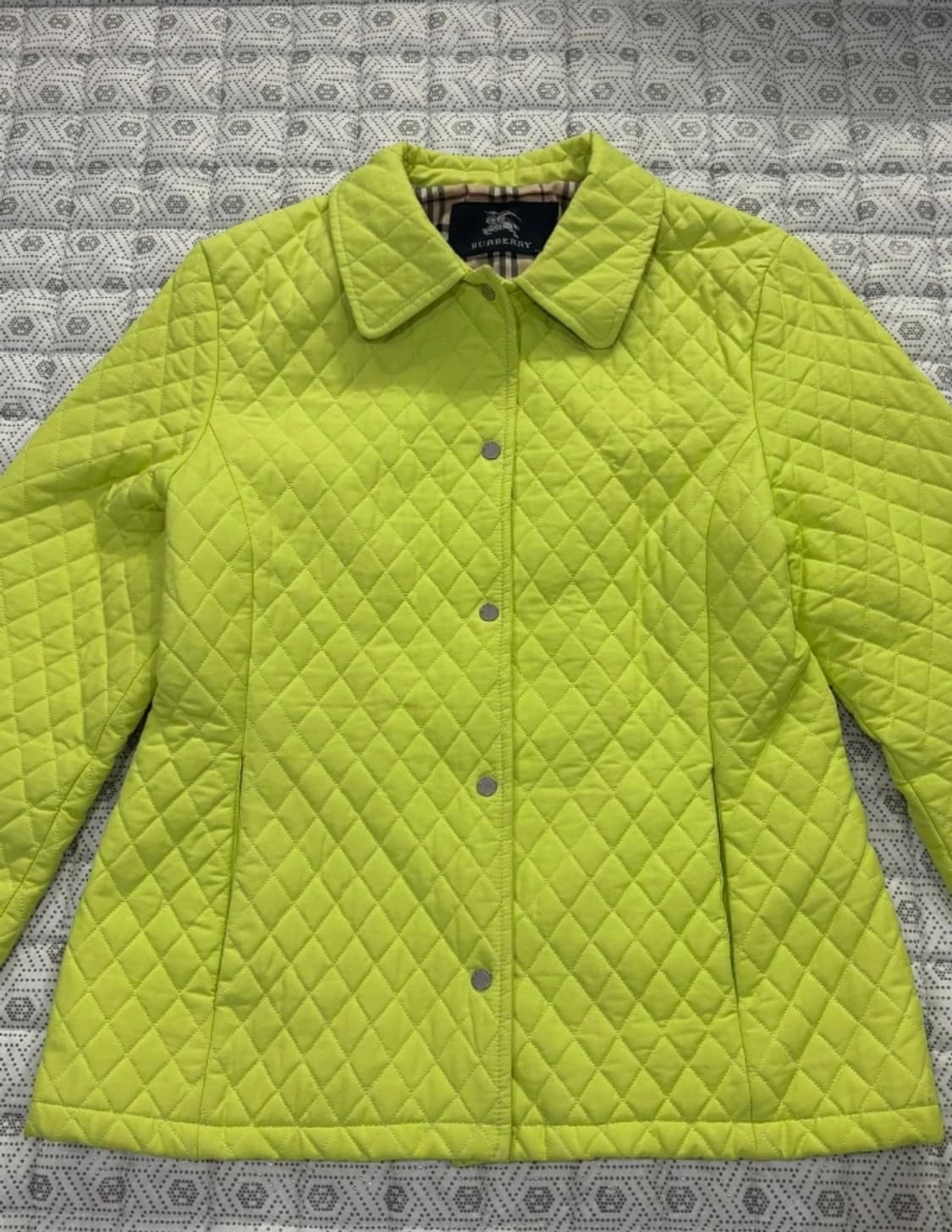 정품 버버리 퀄팅 자켓 ~55 상품이미지3