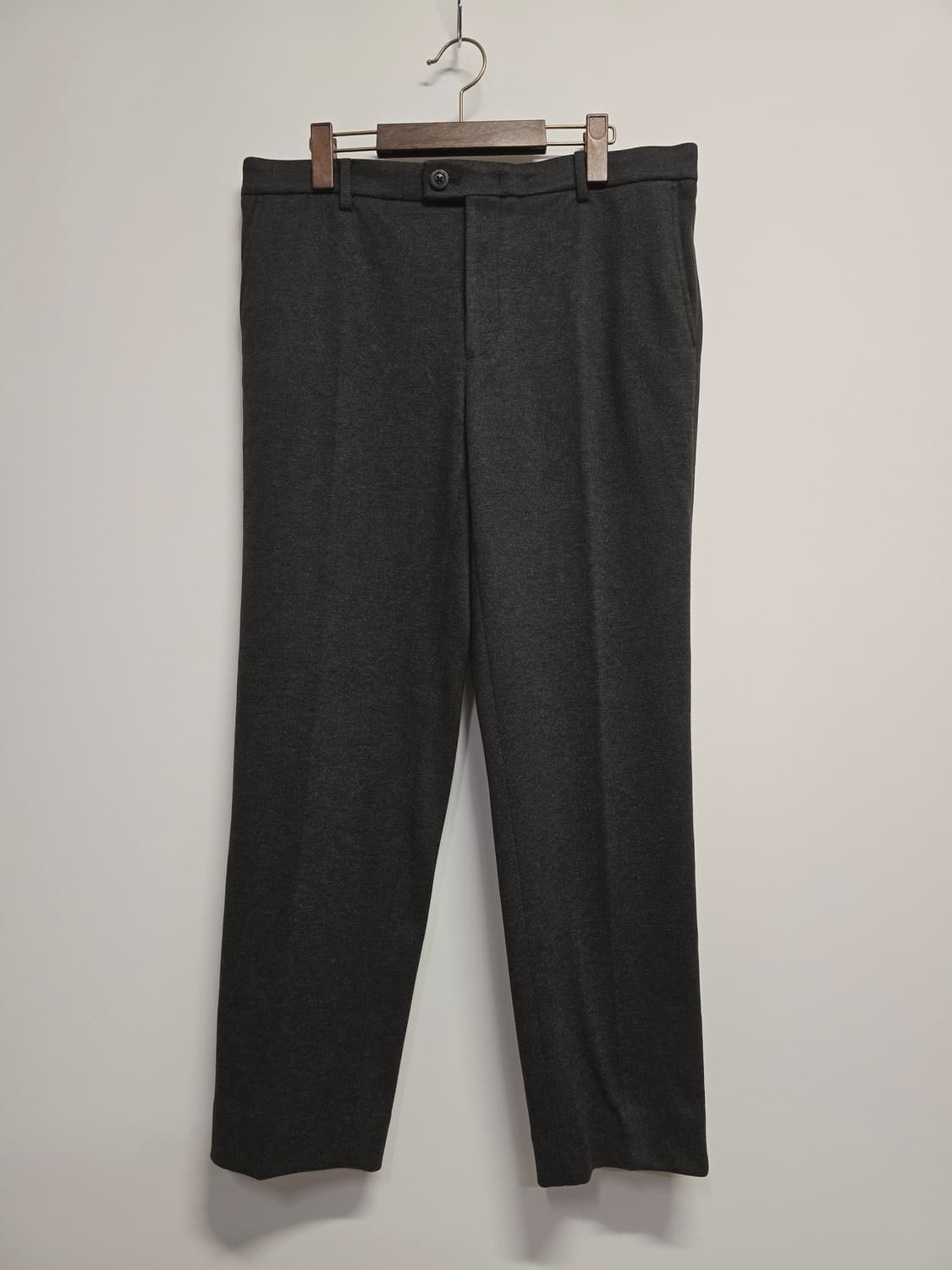 워모 다크 그레이 남성용 슬랙스 상품이미지1