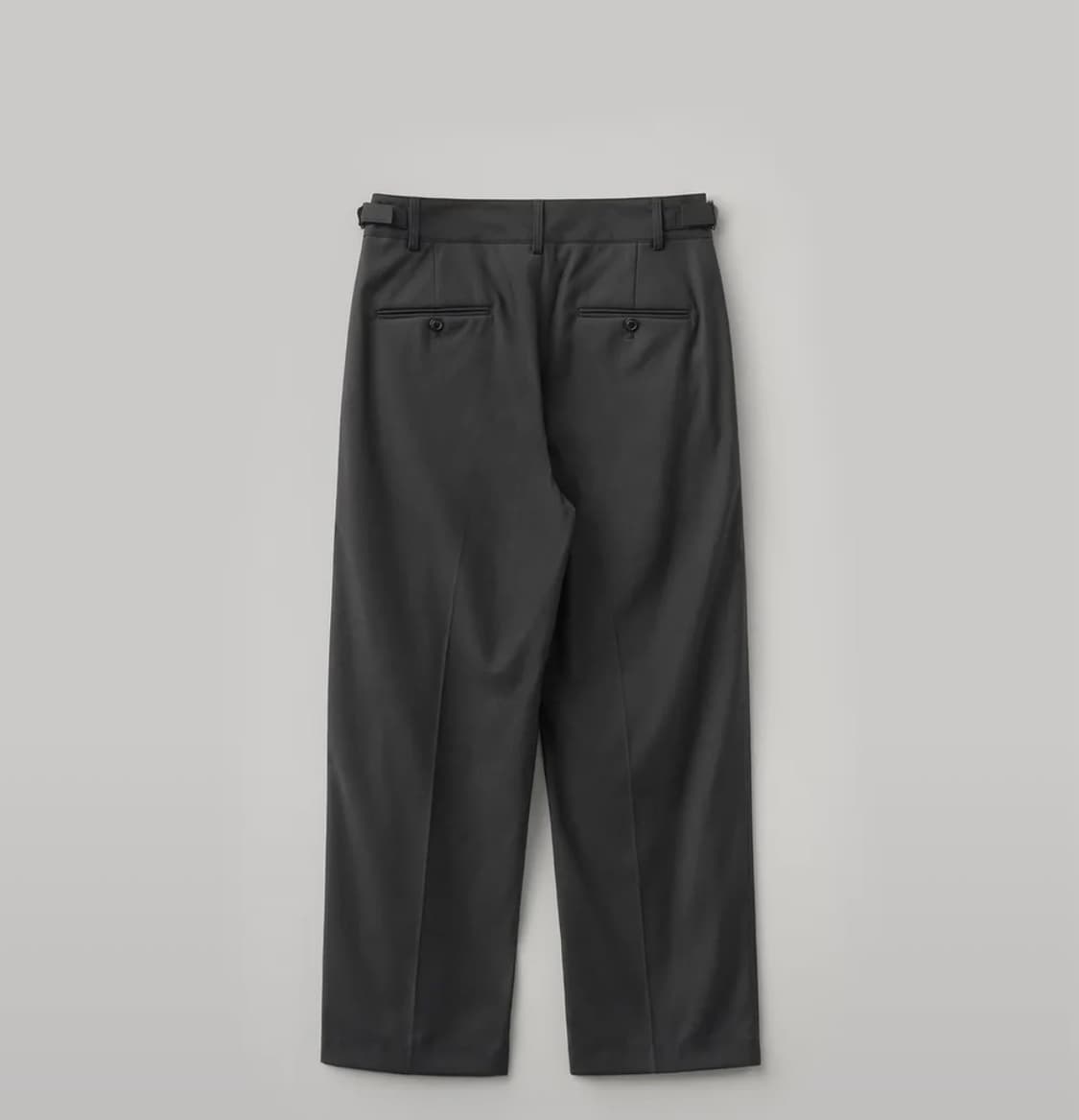 [5회착,02] 23AW 어나더오피스 산티아고 슬랙스 차콜 상품이미지2