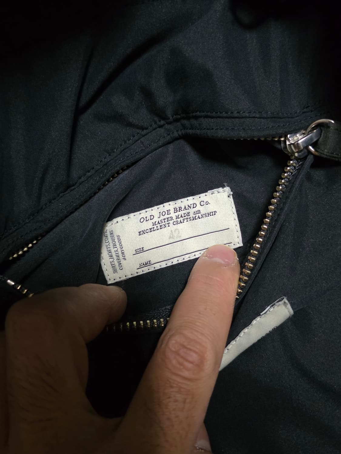 42size오늘만72만)23fw올드조 알파인 파티나 다운코트 그라파이트 상품이미지4