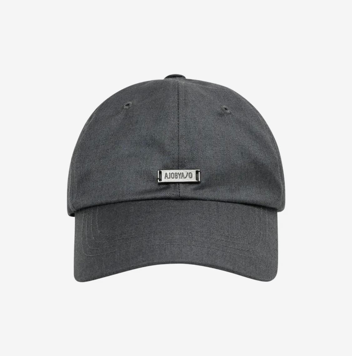아조바이아조 Wool Blend Basic Cap 볼캡 차콜  상품이미지1