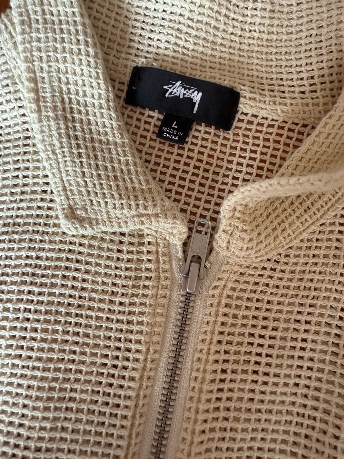 스투시 메쉬 집 롱슬리브 셔츠 상품이미지5