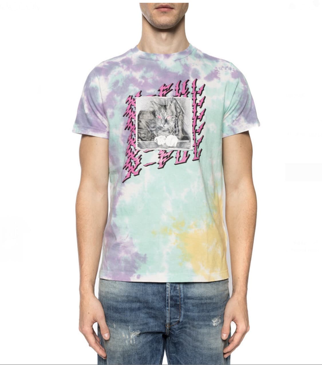 디젤 희귀 T-Daria M 타이다이 티셔츠 상품이미지9