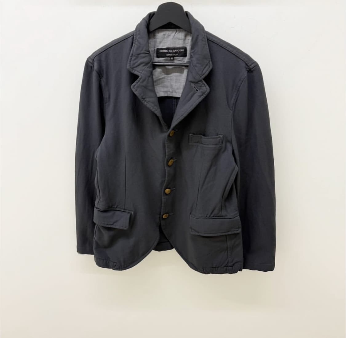 꼼데가르송 옴므플러스 축융 폴리 하이넥 자켓 상품이미지2