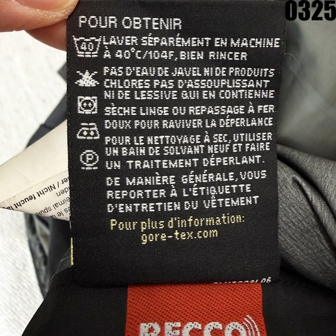 아크테릭스 고어텍스 후드 자켓 M 0325  상품이미지8