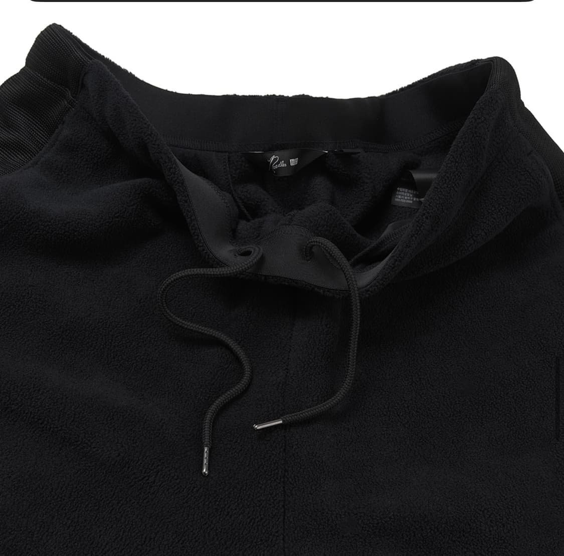 jp유니클로 니들스 와이드 블랙 팬츠 L 새상품 상품이미지4