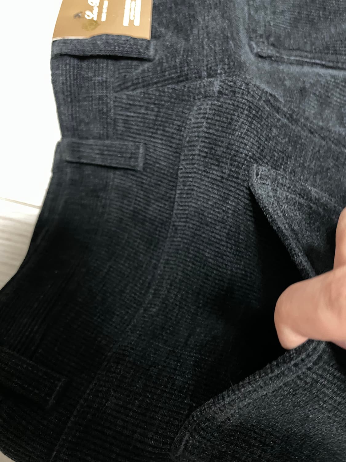 [새상품택O] 로로피아나 파츠로고 스판 코듀로이 팬츠 상품이미지10